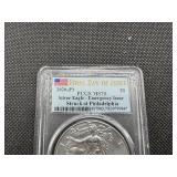 2020 1 Oz. Silver American Eagle PCGS MS70 - Perfect Grade! 2020 1 Oz. Silver American Eagle PCGS MS70 - Perfect Grade!
