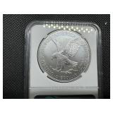 2021-S Eagle Landing Type 2 1 Oz. Silver American Eagle NGC MS69 Emergency Production - Early Releases 2021-S Eagle Landing Type 2 1 Oz. Silver American Eagle NGC MS69 Emergency Production - Early Releases