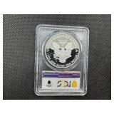 2010-W Proof  Silver American Eagle PCGS PR70DCAM  - Perfect Grade!  - PCGS Price Guide is $90 2010-W Proof  Silver American Eagle PCGS PR70DCAM  - Perfect Grade!  - PCGS Price Guide is $90