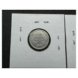 Two Seated Liberty Dimes - 1875 Marked XF and 1891 Marked G-4 - Greysheet Wholesale Value for Both is $36 Two Seated Liberty Dimes - 1875 Marked XF and 1891 Marked G-4 - Greysheet Wholesale Value for Both is $36