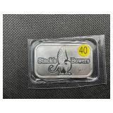 2023 BU Stacks & Bowers 1 Oz. Silver Bar 2023 BU Stacks & Bowers 1 Oz. Silver Bar