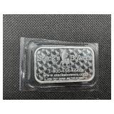 2023 BU Stacks & Bowers 1 Oz. Silver Bar 2023 BU Stacks & Bowers 1 Oz. Silver Bar