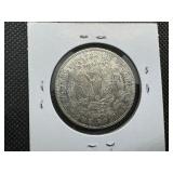 1878-S Morgan Silver Dollar Marked AU When Purchased 1878-S Morgan Silver Dollar Marked AU When Purchased