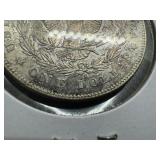 1878-S Morgan Silver Dollar Marked AU When Purchased 1878-S Morgan Silver Dollar Marked AU When Purchased