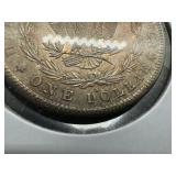 1880-S Morgan Silver Dollar Marked XF When Purchased 1880-S Morgan Silver Dollar Marked XF When Purchased