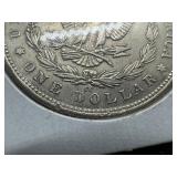 Semi Key Date 1883-CC Morgan Silver Dollar Marked AU When Purchased Semi Key Date 1883-CC Morgan Silver Dollar Marked AU When Purchased