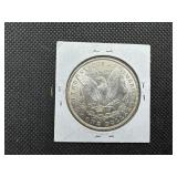1887 Morgan Silver Dollar Marked 64+ When Purchased - Nice Mint Luster!! 1887 Morgan Silver Dollar Marked 64+ When Purchased - Nice Mint Luster!!