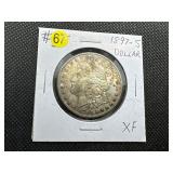 1897-S Morgan Silver Dollar Marked XF When Purchased 1897-S Morgan Silver Dollar Marked XF When Purchased