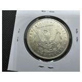 1896 Morgan Silver Dollar Marked AU When Purchased 1896 Morgan Silver Dollar Marked AU When Purchased