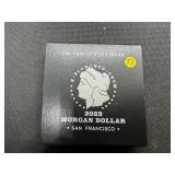 2023 Uncirculated Proof San Francisco Morgan Silver Dollar in Original Mint Package with COA 2023 Uncirculated Proof San Francisco Morgan Silver Dollar in Original Mint Package with COA