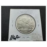 1936-S Bay Bridge Commem. Silver Half Dollar - Marked CH BU+ When Purchased -  Greysheet Wholesale Price for an MS60 is $140 1936-S Bay Bridge Commem. Silver Half Dollar - Marked CH BU+ When Purchased -  Greysheet Wholesale Price for an MS60 is $140
