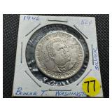 1946 Booker T. Washington Commem. Silver Half Dollar 1946 Booker T. Washington Commem. Silver Half Dollar