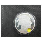 2015 Five Oz. .999 Silver Buffalo Round 2015 Five Oz. .999 Silver Buffalo Round