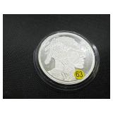 2015 Five Oz. .999 Silver Buffalo Round 2015 Five Oz. .999 Silver Buffalo Round