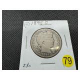 1898-O Silver Barber Half Dollar - Early Date! 1898-O Silver Barber Half Dollar - Early Date!