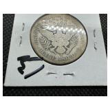 1898-O Silver Barber Half Dollar - Early Date! 1898-O Silver Barber Half Dollar - Early Date!
