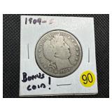 1910-S Silver Barber Half Dollar 1910-S Silver Barber Half Dollar
