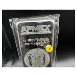 APMEX Ten Ounce .999+ Silver Bar APMEX Ten Ounce .999+ Silver Bar