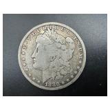 1880 Morgan Silver Dollar 1880 Morgan Silver Dollar