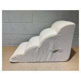 Dog Stairs, Pet Stairs with High-Density Foam and Removeable Cover,29x18x16" High Dog Ramp for Bed Non-Slip Pet Steps for Small Dogs, Cats to Get on High Bed, Sofa, Couch(4-Step, Beige) Dog Stairs, Pet Stairs with High-Density Foam and Removeable Cover,29x18x16" High Dog Ramp for Bed Non-Slip Pet Steps for Small Dogs, Cats to Get on High Bed, Sofa, Couch(4-Step, Beige)