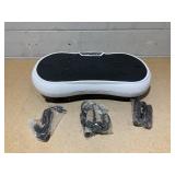 Vibration Plate Exercise Machine 10 Modes Whole Body Workout Vibration Fitness Platform W/ Loop Bands Jump Rope Bluetooth Speaker Home Training Equipment for Toning Vibration Plate Exercise Machine 10 Modes Whole Body Workout Vibration Fitness Platform W/ Loop Bands Jump Rope Bluetooth Speaker Home Training Equipment for Toning