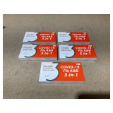 LOT OF 5 iHealth COVID-19/Flu A&B 3-in-1 Antigen Rapid Test LOT OF 5 iHealth COVID-19/Flu A&B 3-in-1 Antigen Rapid Test