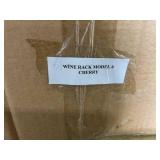 Wine Rack Model 6 Cherry  20 in x 28 in Wine Rack Model 6 Cherry  20 in x 28 in