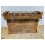 Wine Rack Model 6 Cherry  20 in x 28 in Wine Rack Model 6 Cherry  20 in x 28 in
