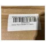 Wine Rack Model 6 Cherry  20 in x 28 in Wine Rack Model 6 Cherry  20 in x 28 in