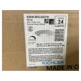 43846WHLED27B-Kichler Lighting-7.5 Inch 15W 2700K 1 LED Flush Mount (Pack of 24) White Finish with 43846WHLED27B-Kichler Lighting-7.5 Inch 15W 2700K 1 LED Flush Mount (Pack of 24) White Finish with
