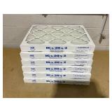 16x20x2 Pleated MERV 13 Furnace Filter, Case of 6   Protective Furnace Air Filter for Clean, Healthy Air - Efficient, Home Climate Control HVAC Filters 16x20x2 Pleated MERV 13 Furnace Filter, Case of 6   Protective Furnace Air Filter for Clean, Healthy Air - Efficient, Home Climate Control HVAC Filters
