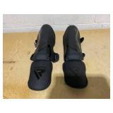 RDX Shin Guards for Muay Thai, Maya Hide Leather Instep Leg Protector Foam Pads, Black, Large RDX Shin Guards for Muay Thai, Maya Hide Leather Instep Leg Protector Foam Pads, Black, Large