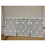 LOT OF 3 20x30x2 MERV 10 Pleated 2" Inch AC Furnace Air Filters LOT OF 3 20x30x2 MERV 10 Pleated 2" Inch AC Furnace Air Filters