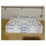 LOT OF 3 20x30x2 MERV 10 Pleated 2" Inch AC Furnace Air Filters LOT OF 3 20x30x2 MERV 10 Pleated 2" Inch AC Furnace Air Filters