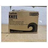 Boardwalk KNIFEHWBLA Heavyweight Polystyrene Cutlery, Knife, Black (Case of 1000) Boardwalk KNIFEHWBLA Heavyweight Polystyrene Cutlery, Knife, Black (Case of 1000)