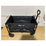 Blomoba Collapsible Wagon with Wheels, Wagons Carts Foldable Wagon Cart with Flexible Handle, Lightweight Portable Folding Utility Grocery Shopping Cart for Grocery Sports Garden Camping Blomoba Collapsible Wagon with Wheels, Wagons Carts Foldable Wagon Cart with Flexible Handle, Lightweight Portable Folding Utility Grocery Shopping Cart for Grocery Sports Garden Camping