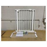 Keny 36" Extra Tall Baby Gate for Stairs, 29.7-38" Adjustable Width Auto Close Dog Gate for Doorways Hallways, Easy Walk Thru Pet Gate with 21.1" Large Opening Door, White Keny 36" Extra Tall Baby Gate for Stairs, 29.7-38" Adjustable Width Auto Close Dog Gate for Doorways Hallways, Easy Walk Thru Pet Gate with 21.1" Large Opening Door, White