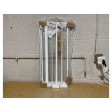 Regalo Easy Step Extra Tall Walk Thru Baby Gate, Includes 4-Inch Extension, and 4 Pack of Wall Cups and Mounting Kit, White 91.55 cm x 73.66-92.71 cm Regalo Easy Step Extra Tall Walk Thru Baby Gate, Includes 4-Inch Extension, and 4 Pack of Wall Cups and Mounting Kit, White 91.55 cm x 73.66-92.71 cm