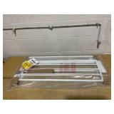 Regalo Easy Step Extra Tall Walk Thru Baby Gate, Includes 4-Inch Extension, and 4 Pack of Wall Cups and Mounting Kit, White 91.55 cm x 73.66-92.71 cm Regalo Easy Step Extra Tall Walk Thru Baby Gate, Includes 4-Inch Extension, and 4 Pack of Wall Cups and Mounting Kit, White 91.55 cm x 73.66-92.71 cm
