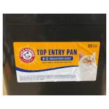 Arm & Hammer Premium Top Entry Litter Box with Filter to Clean Paws and Microban Arm & Hammer Premium Top Entry Litter Box with Filter to Clean Paws and Microban