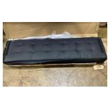 Modern Faux Leather Futon with Cupholders and Pillows, Black Modern Faux Leather Futon with Cupholders and Pillows, Black