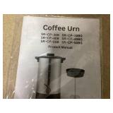 Sybo Electric Coffee Urn Sybo Electric Coffee Urn