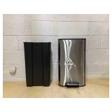 SONGMICS 13 Gallon (50 L) Trash Can, Stainless Steel Kitchen Garbage Can, Recycling or Waste Bin SONGMICS 13 Gallon (50 L) Trash Can, Stainless Steel Kitchen Garbage Can, Recycling or Waste Bin