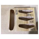 Food Storage Bag Organizer Holders - Premium Wood Kitchen Drawer Food Storage Bag Organizer Holders - Premium Wood Kitchen Drawer