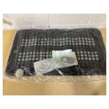 Far Infrared Heating Pad, Natural Jade and Tourmaline Heating Mat Electric Stone Heating Mattress Full Body Relax for Neck and Back Pain Relief, Measures  37" x 21" Far Infrared Heating Pad, Natural Jade and Tourmaline Heating Mat Electric Stone Heating Mattress Full Body Relax for Neck and Back Pain Relief, Measures  37" x 21"