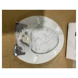 Angel Shield Marble Toilet Seat Durable Molded Wood with Quiet Close,Easy Clean,Quick-Release Hinges (Elongated,White Marble) Angel Shield Marble Toilet Seat Durable Molded Wood with Quiet Close,Easy Clean,Quick-Release Hinges (Elongated,White Marble)