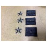 LOT OF 3 Aero Blades Throwing Knives AB105BK LOT OF 3 Aero Blades Throwing Knives AB105BK