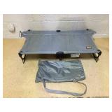 Daisy Cot, Medium Foldable Elevated Dog Bed, Portable Raised Outdoor Folding Dog Cot, Cooling, Chew Proof, Waterproof, Heavy Duty Up to 160 lbs for Camping/Home, Grey, 28"x 18"x6" Daisy Cot, Medium Foldable Elevated Dog Bed, Portable Raised Outdoor Folding Dog Cot, Cooling, Chew Proof, Waterproof, Heavy Duty Up to 160 lbs for Camping/Home, Grey, 28"x 18"x6"