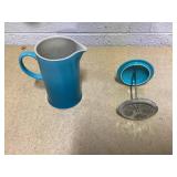 LE CREUSET French Press Blue LE CREUSET French Press Blue