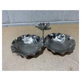 Michael Aram Lotus & Lily Double Snack Dish Michael Aram Lotus & Lily Double Snack Dish
